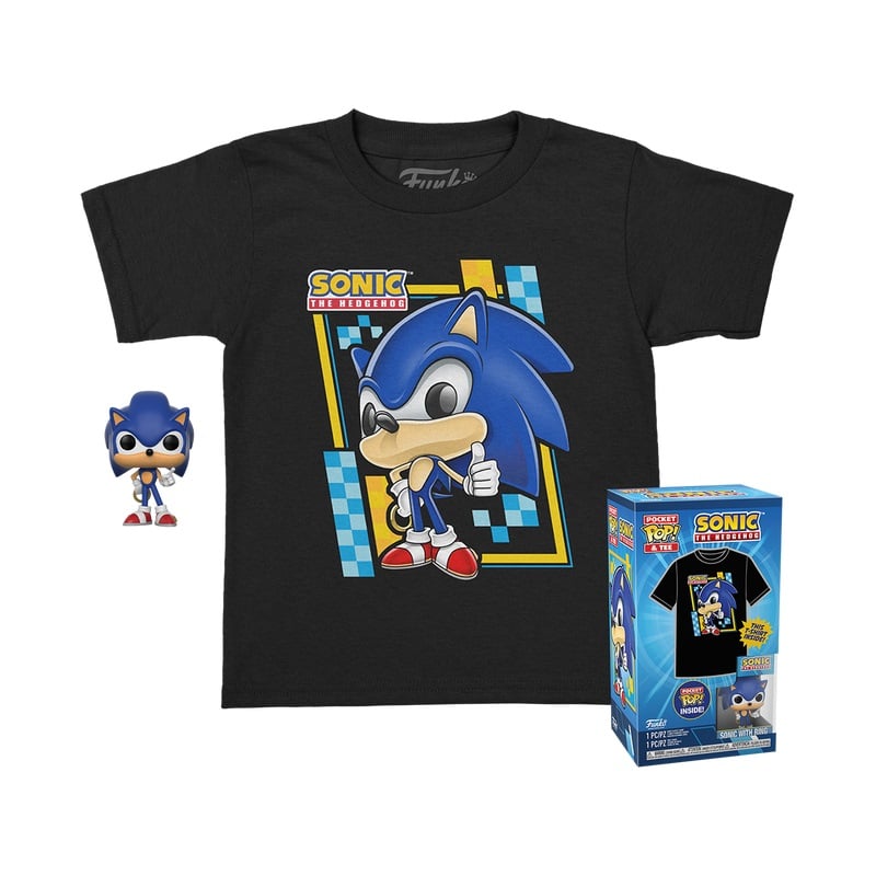 Funko Pocket Pop! & Tee: Sonic the Hedgehog - S Kids - flash vidéo