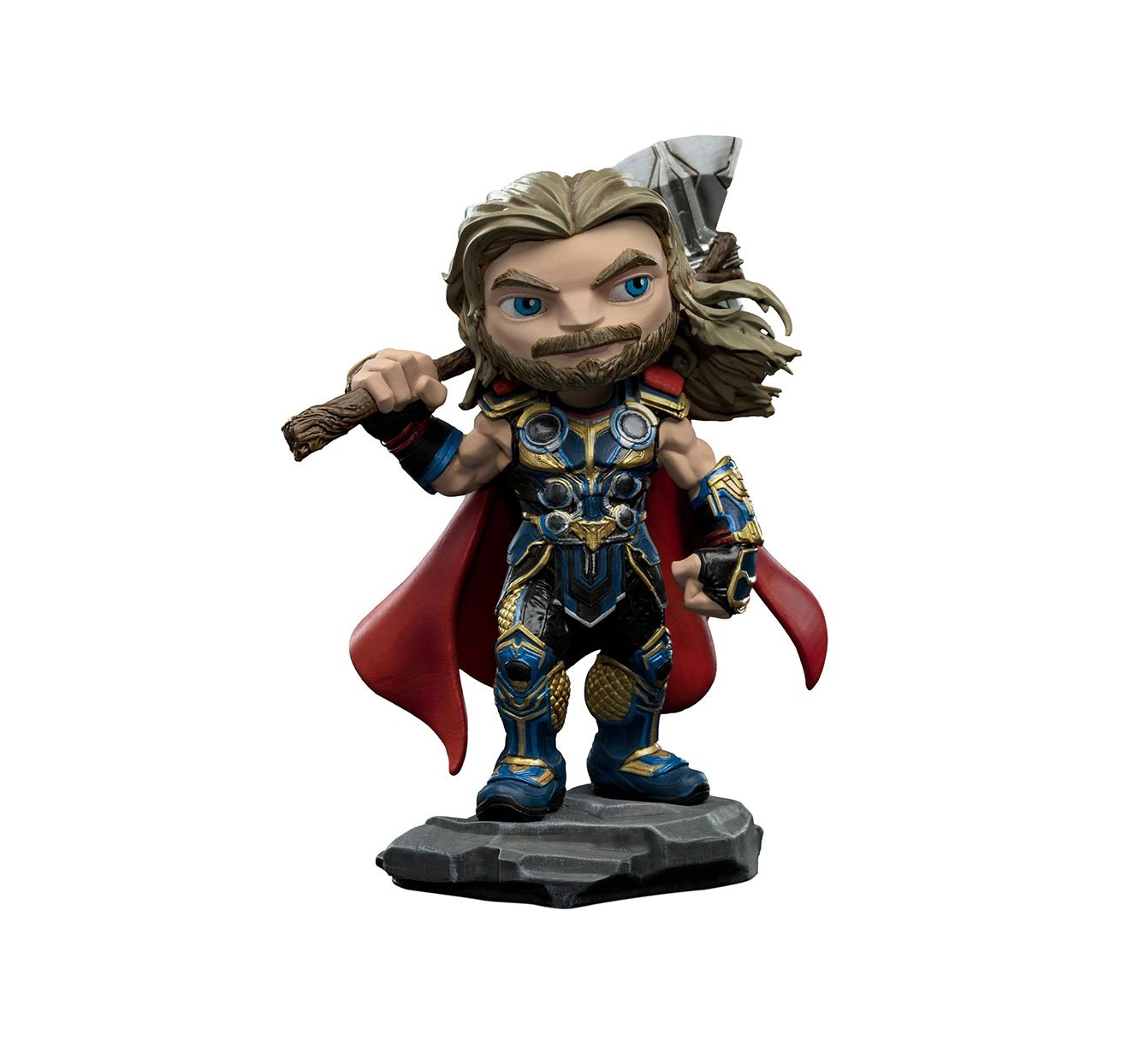 Iron Studios - MiniCo - Marvel - Thor: Love and Thunder - Thor Statue 15cm - flash vidéo