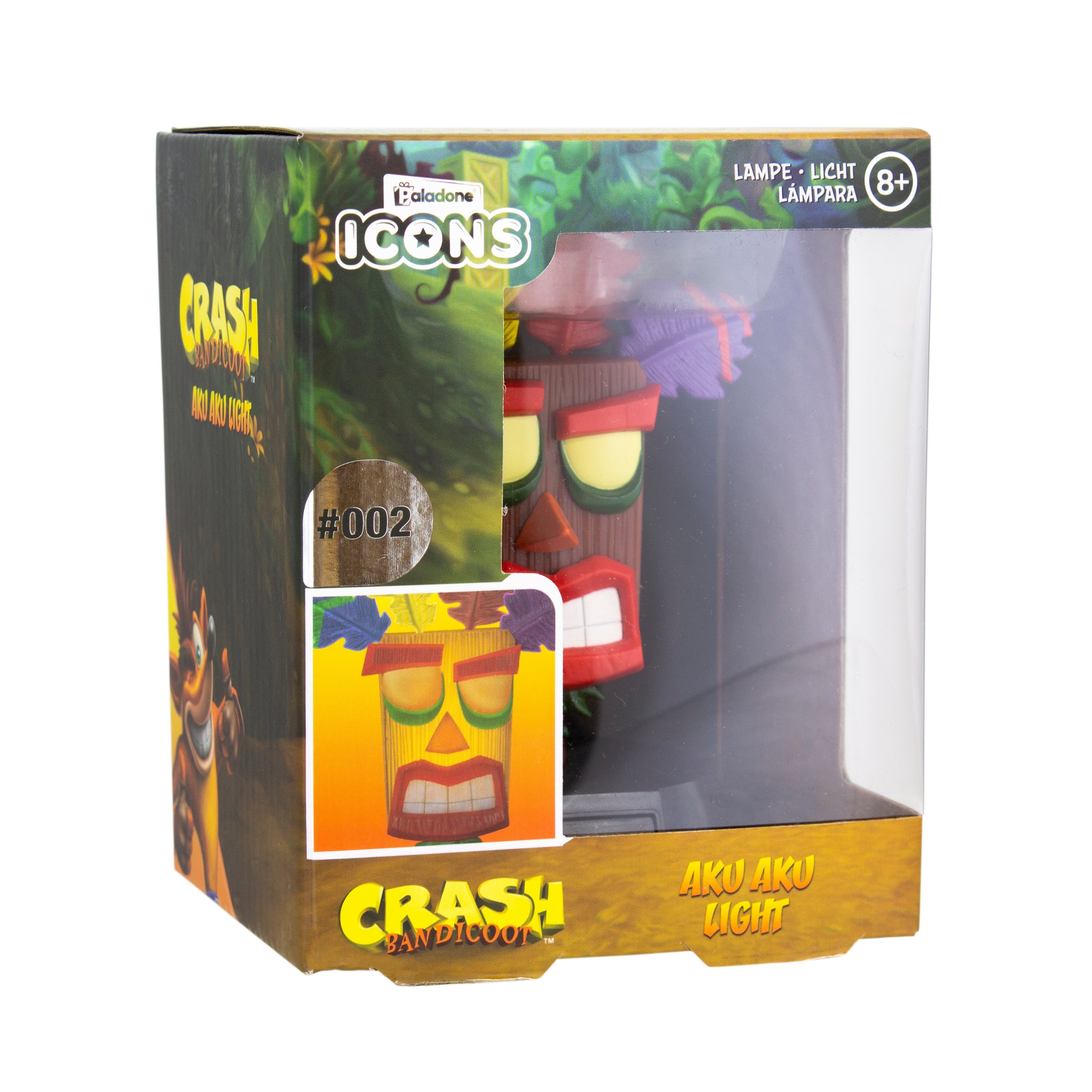 Crash Bandicoot - Aku Aku Icon Light V2 - flash vidéo