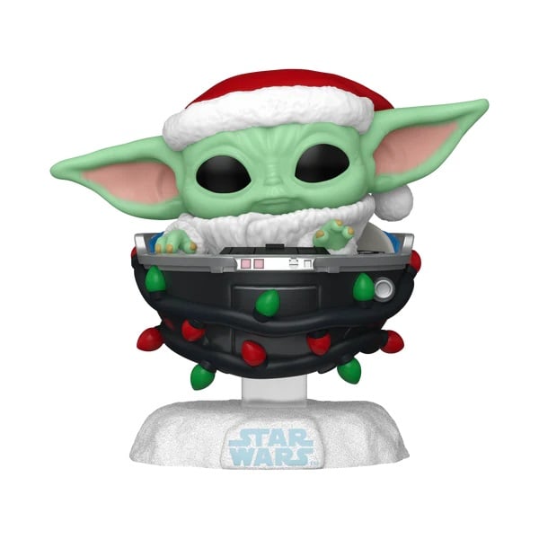 Funko Pop! Star Wars: The Mandalorian Holiday - Grogu (Pram) - flash vidéo