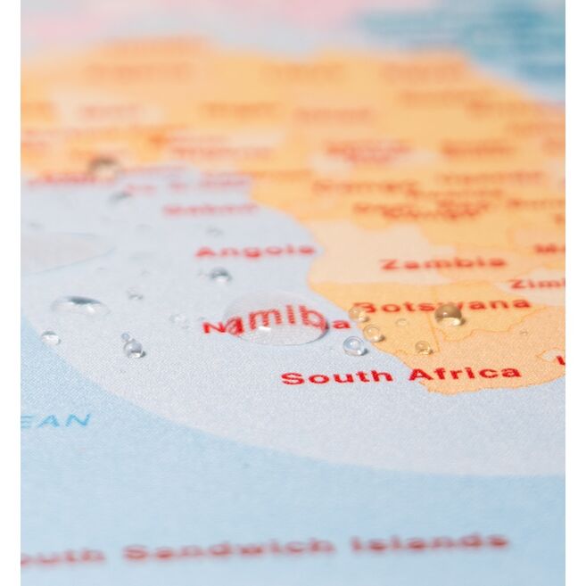 Tapis de Souris Carte du Monde V2 XL - flash vidéo