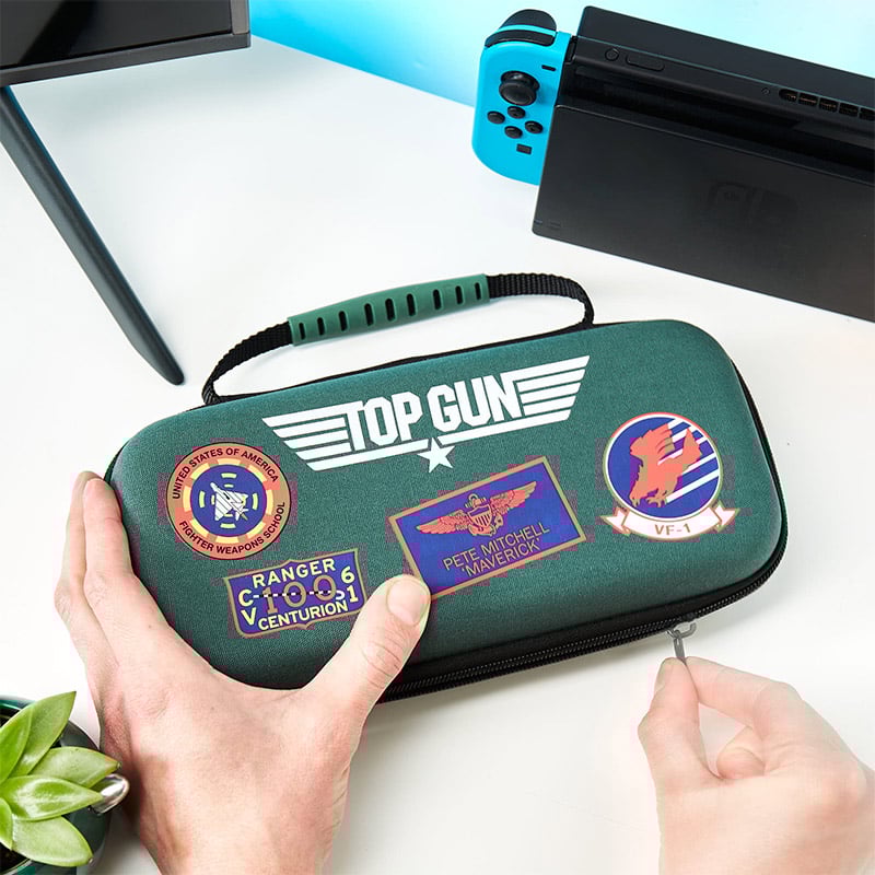 Housse de transport Top Gun pour Nintendo Switch - flash vidéo