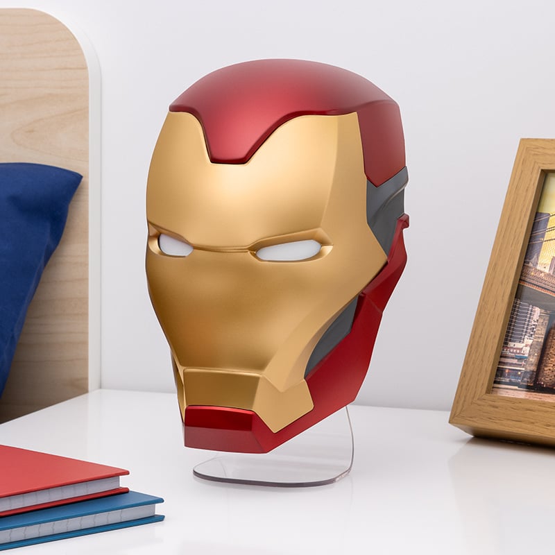 Marvel - Lampe Casque Iron Man - flash vidéo