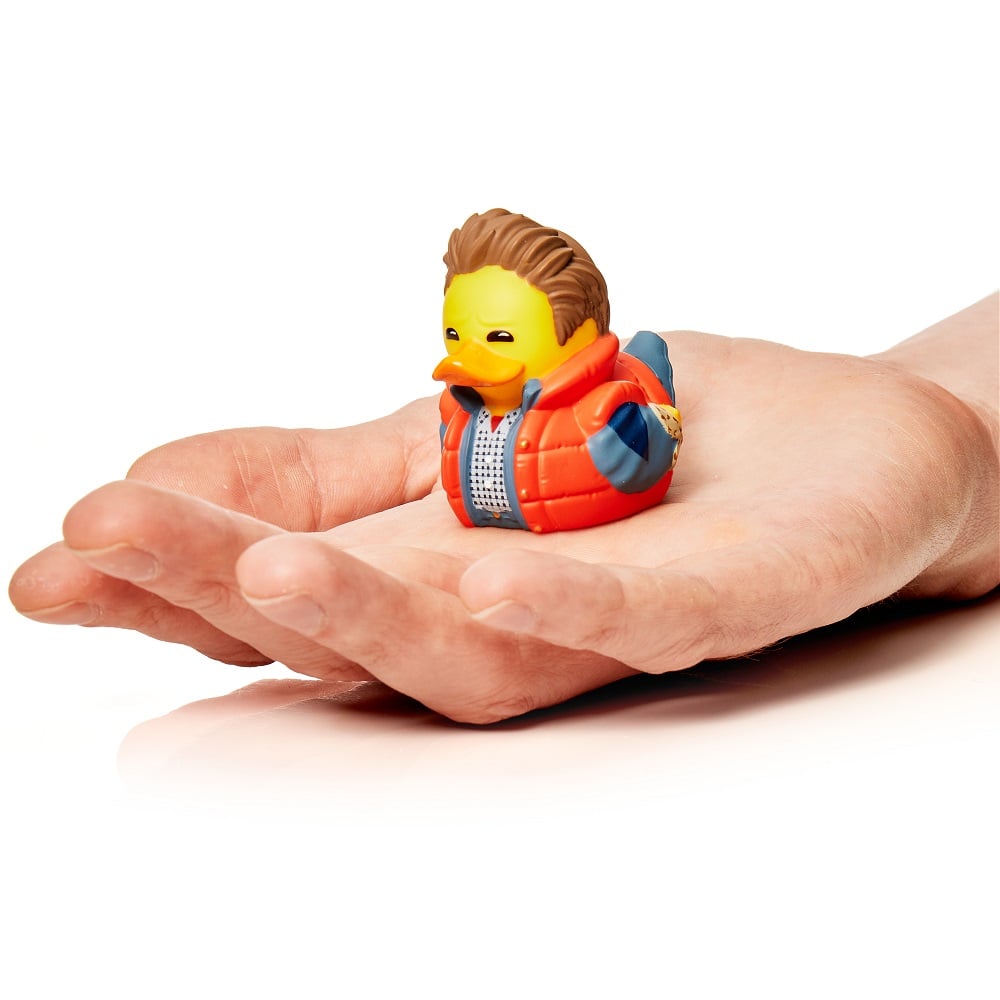 Numskull - Mini TUBBZ Canard de bain - Retour vers le Futur - Marty McFly (Édition baignoire) - 8cm - flash vidéo