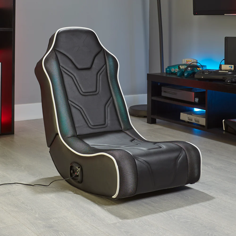 X Rocker - Chimera RGB 2.0 Stereo Audio Gaming Chair with Vibrant LED Light - flash vidéo