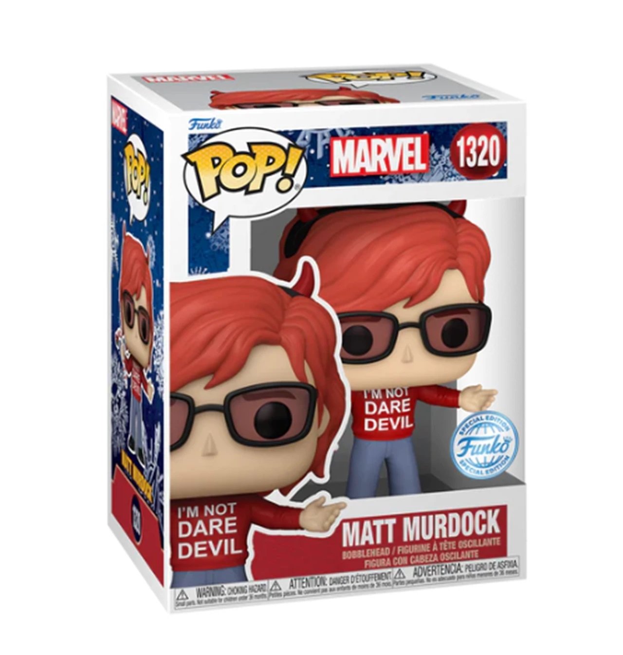 Funko Pop! Marvel: "I'm Not" Daredevil - Smartoys Exclusive - CONFIDENTIAL - flash vidéo
