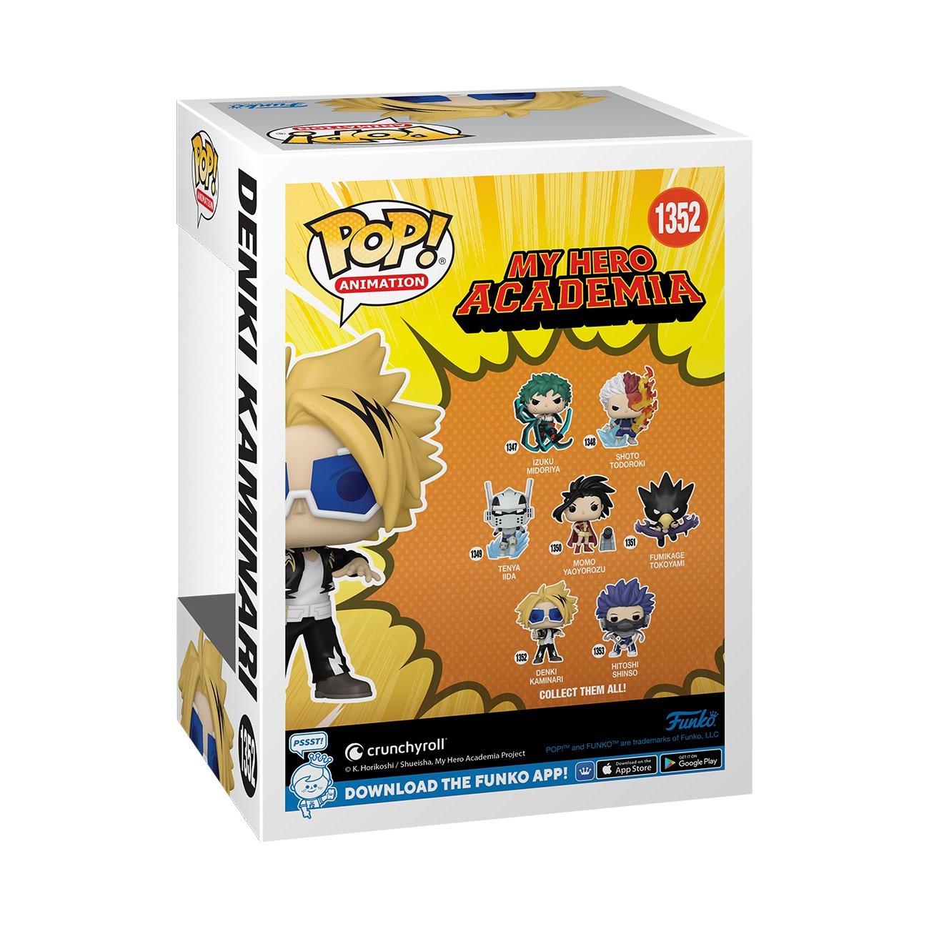 Funko Pop! Animation: My Hero Academia - Denki Kaminari - flash vidéo