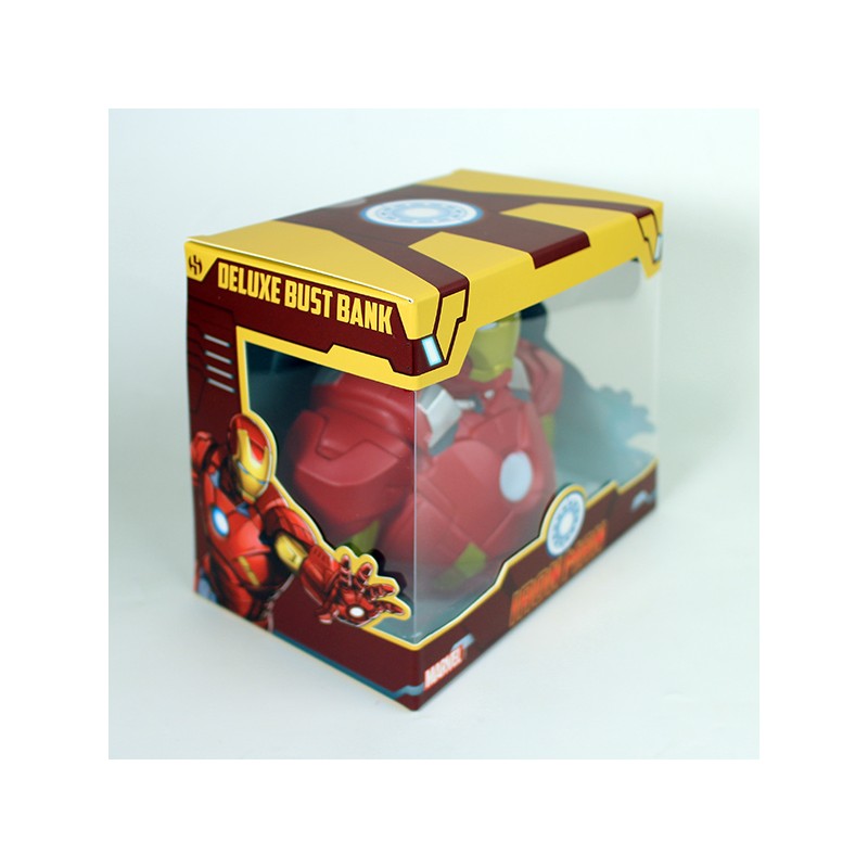 Marvel - Buste Tirelire Iron Man Mark VII Deluxe - flash vidéo