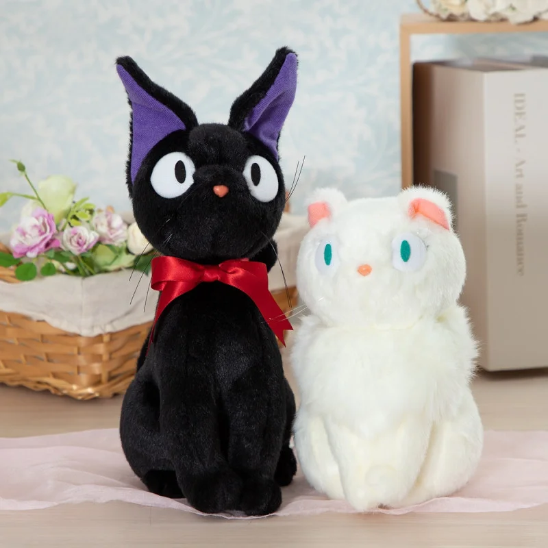 Ghibli - Kiki la petite sorcière - Peluche Jiji Assis M - flash vidéo