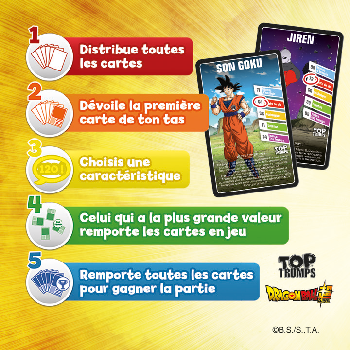 Top Trumps - Dragon Ball Super - flash vidéo