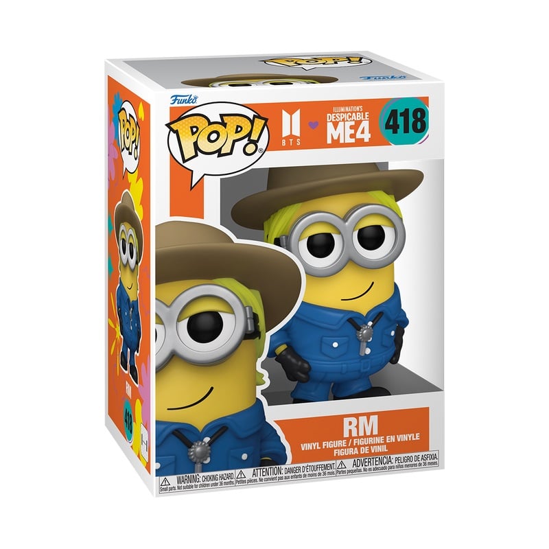 Funko Pop! Rocks: Minions x BTS - RM - flash vidéo