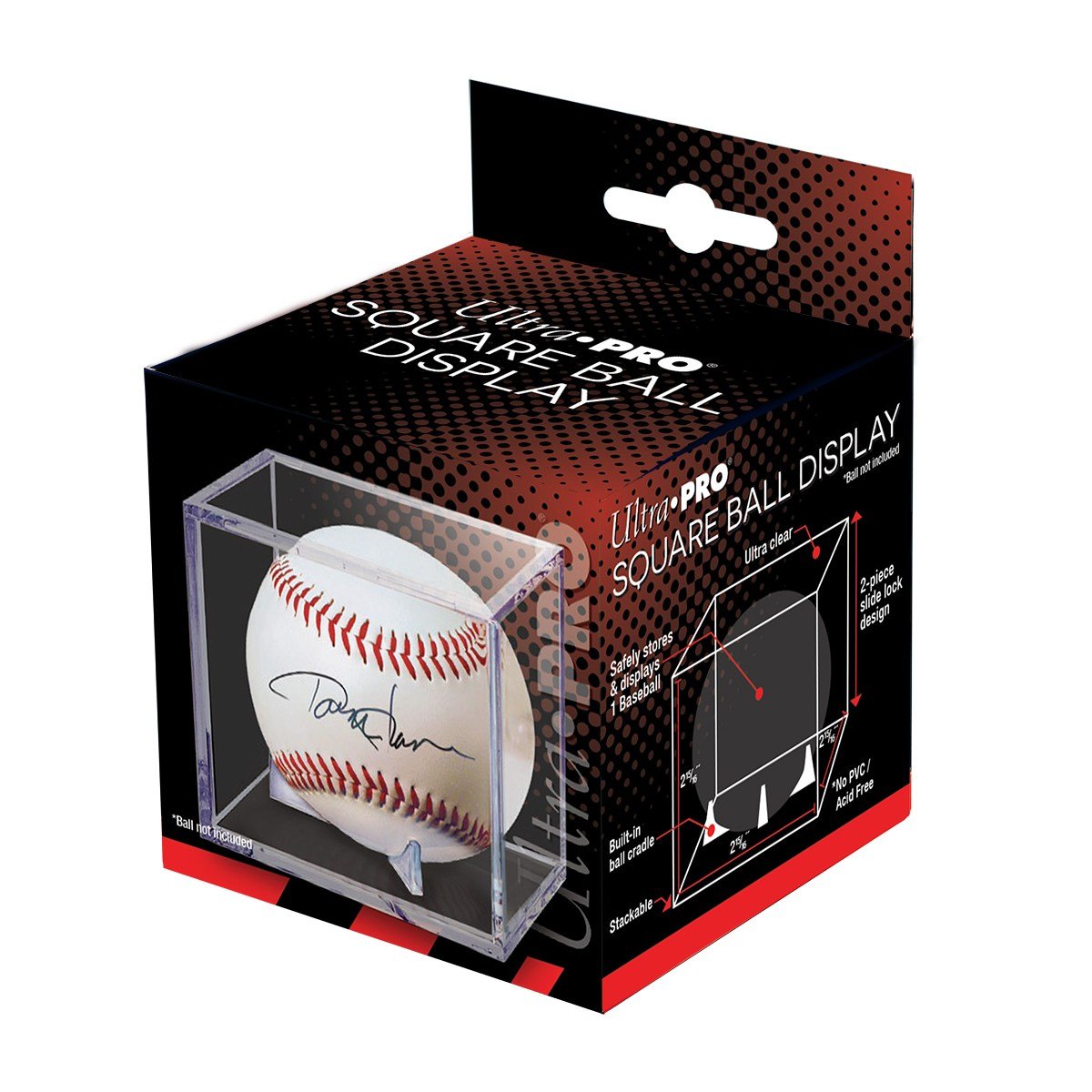 Ultra Pro - Boite de protection pour balle de Baseball - flash vidéo