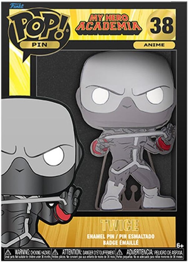 Funko Pop! Pin: My Hero Academia - Twice - flash vidéo