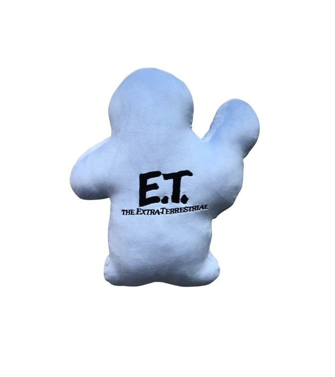 E.T., l'extra-terrestre - Coussin en forme d'E.T. 40cm - flash vidéo