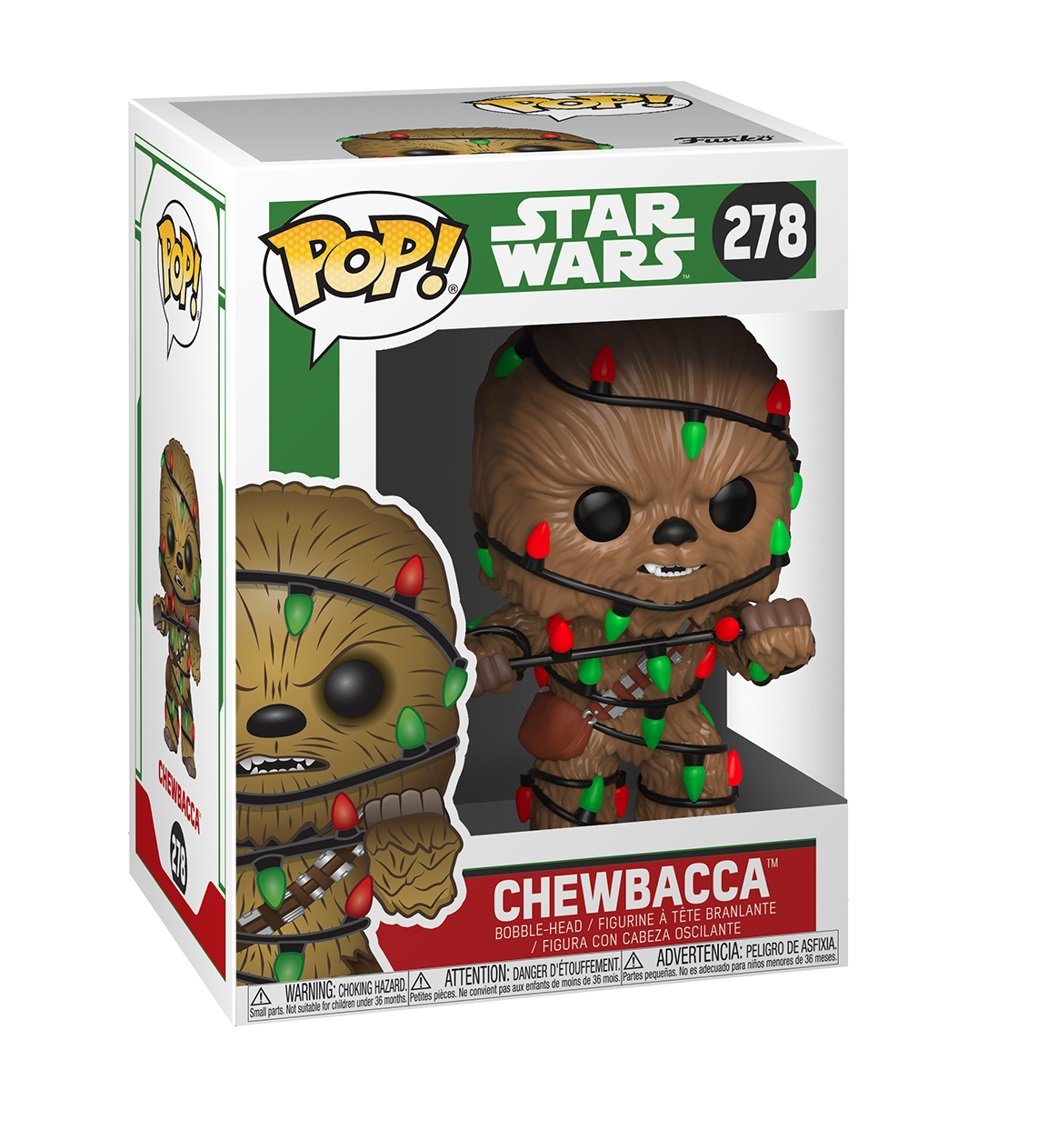 Funko Pop! Star Wars: Chewbacca (Holiday) - flash vidéo