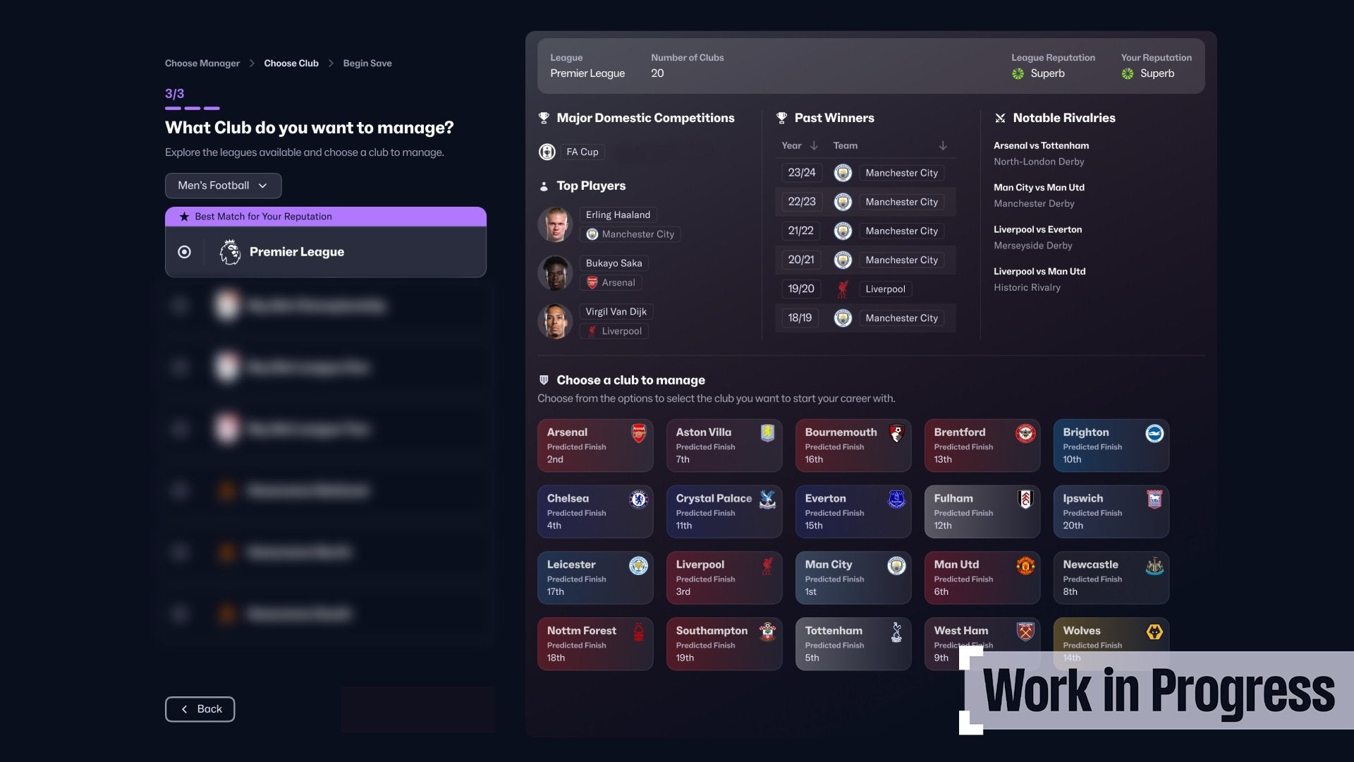 Football Manager 2025 (Code-in-a-box) - flash vidéo