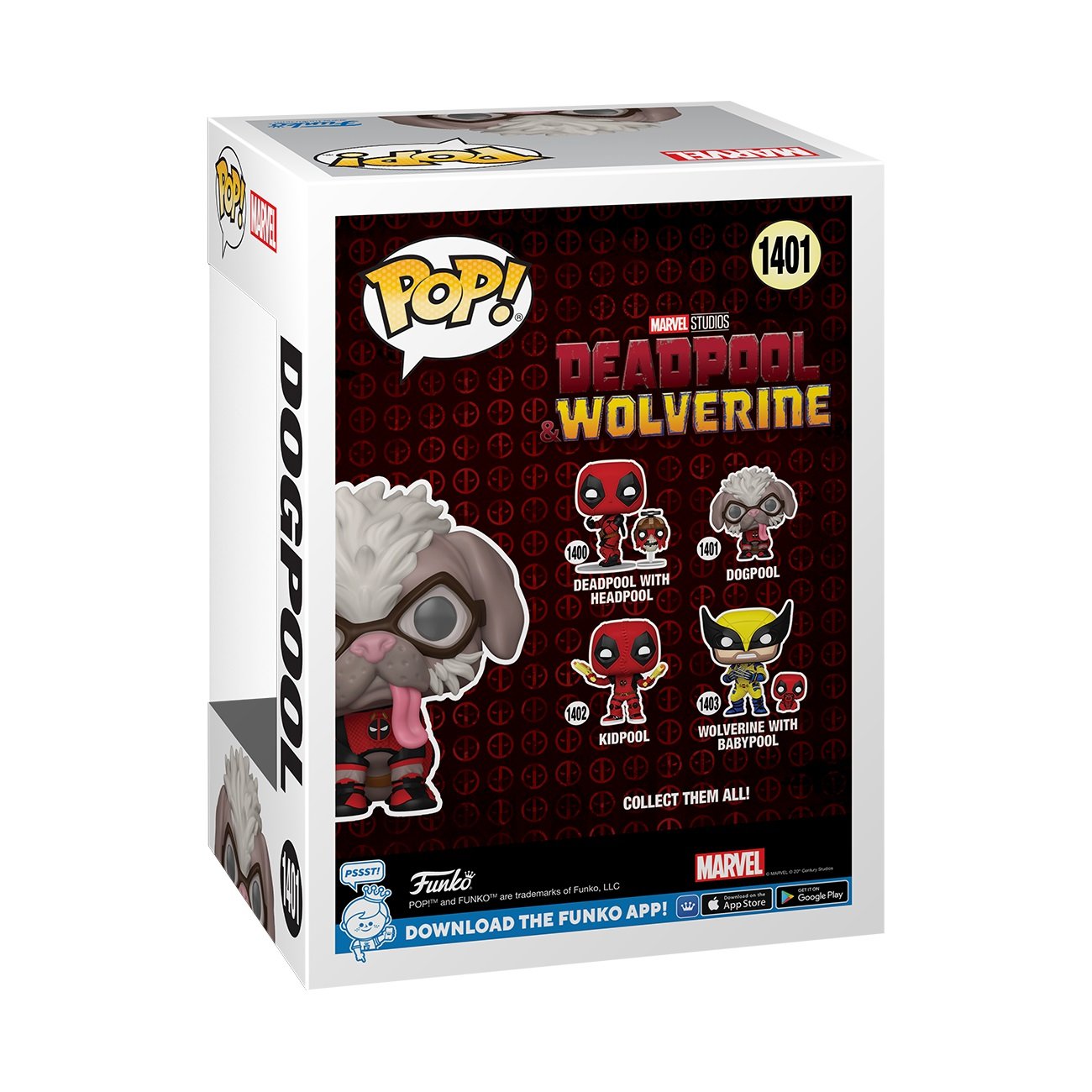 Funko Pop! Movies: Deadpool 3 - Dogpool - flash vidéo