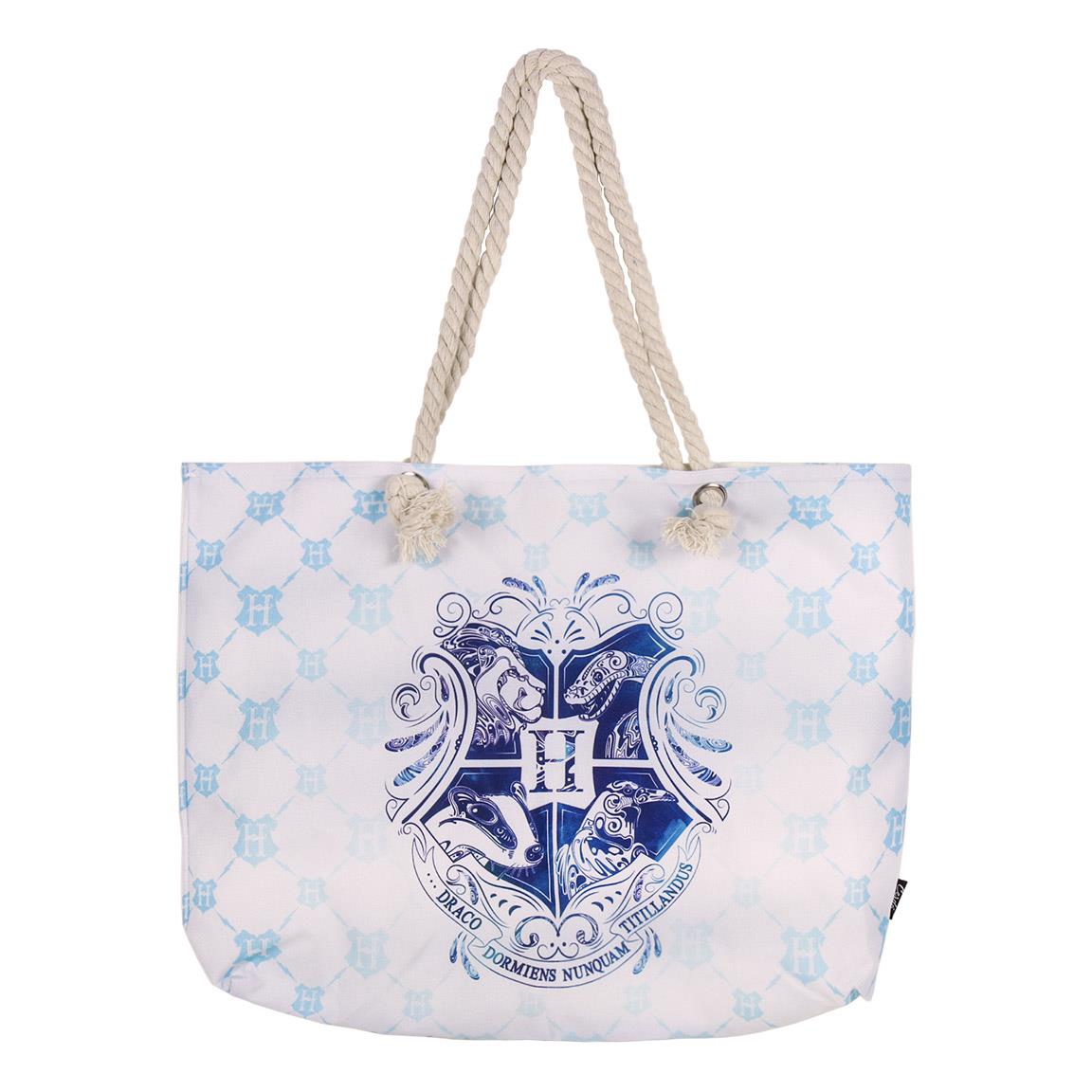 Harry Potter - Sac de plage à bandoulière Blason de Poudlard - flash vidéo