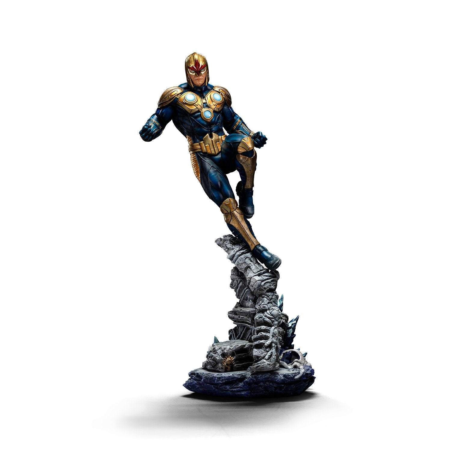 Iron Studios - Art Scale 1/10 - Marvel - Nova Statue 31.5cm - flash vidéo