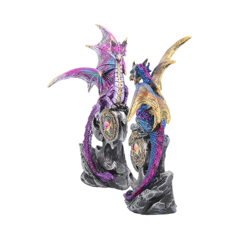 Set of 2 Realm Protectors Dragon Figures 15cm - flash vidéo