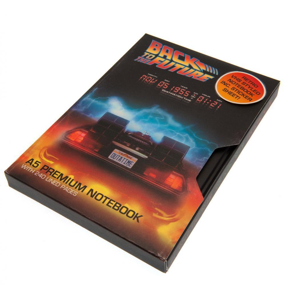 Back to the Future - VHS A5 Premium Notebook - flash vidéo