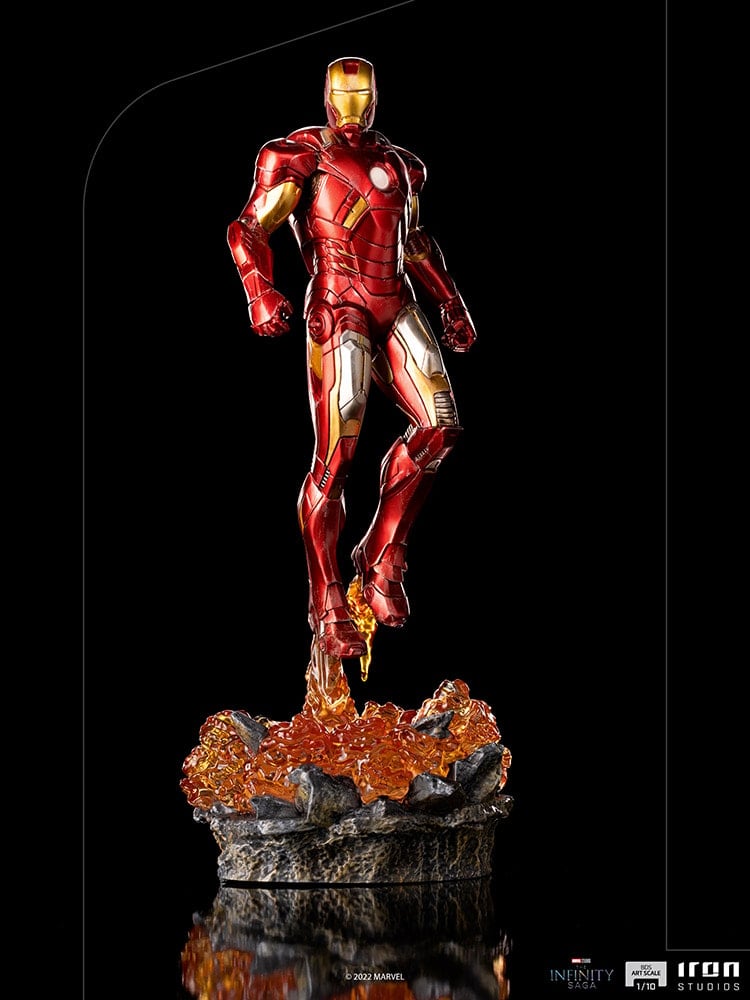 Iron Studios - BDS Arts Scale 1/10 - Marvel - Avengers: The Infinity Saga - Iron Man (Battle of New-York) Statue 28cm - flash vidéo