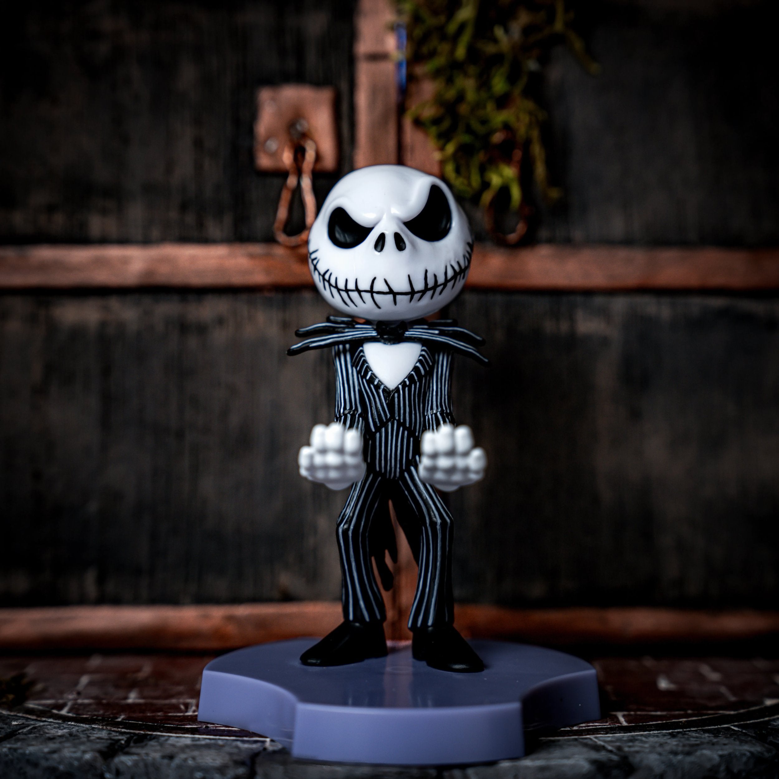 Cable Guys Holdems - Disney - L'Étrange Noël de monsieur Jack - Support pour écouteurs et téléphone Jack Skellington - flash vidéo