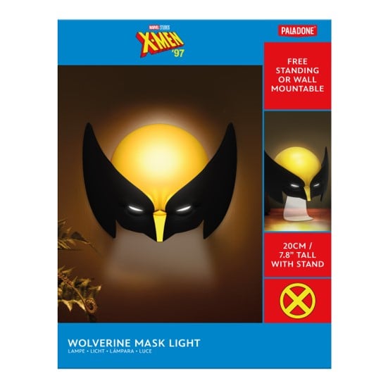 X-Men - Lampe Masque de Wolverine - flash vidéo