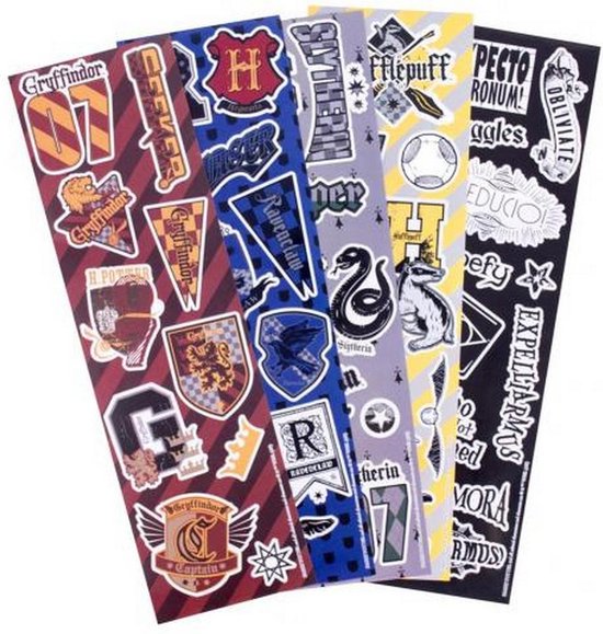Harry Potter - Set de 50 Autocollants - flash vidéo