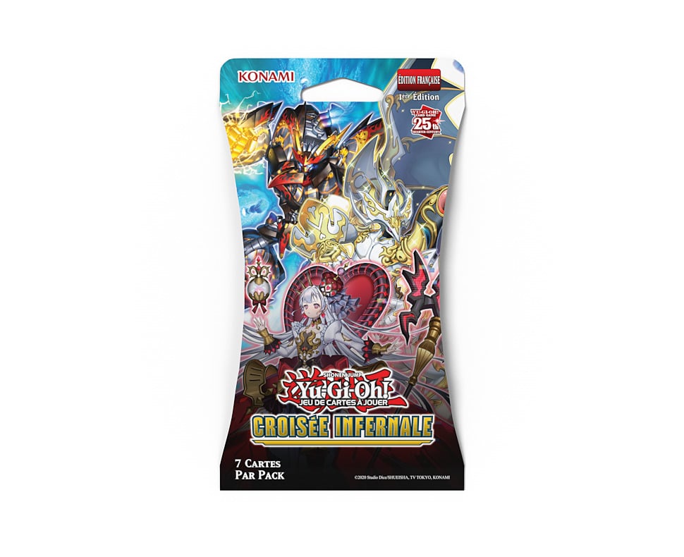 Yu-Gi-Oh! JCC - Pack de Booster Croisée Infernale (Blister cartonné) - flash vidéo
