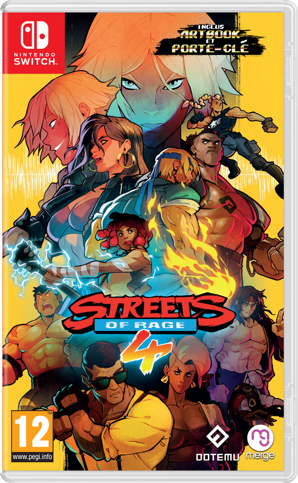 Streets of Rage 4 (Artbook et Porte-Clef inclus) - flash vidéo