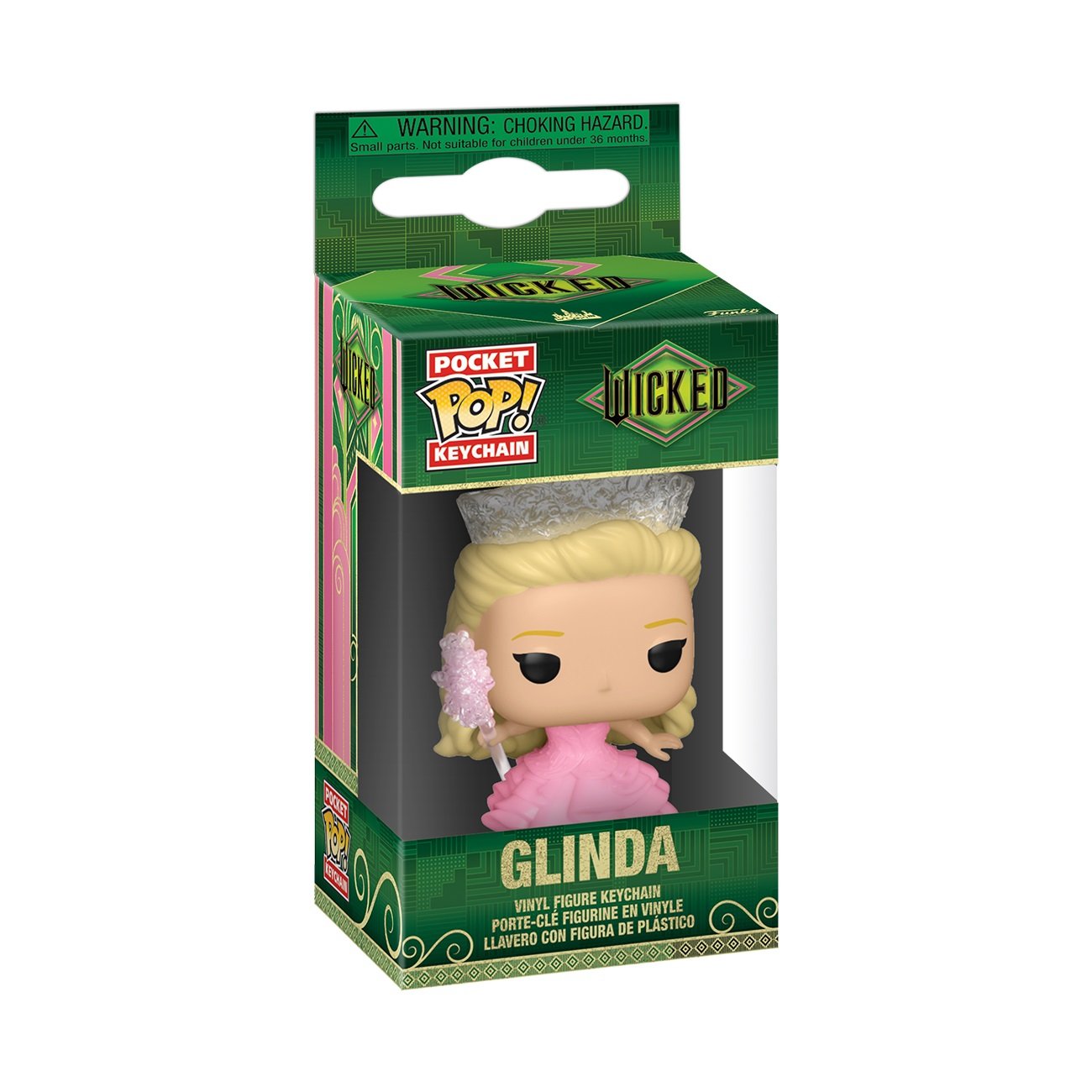 Funko Pocket Pop! Keychain: Wicked Part. 1 - Glinda - flash vidéo