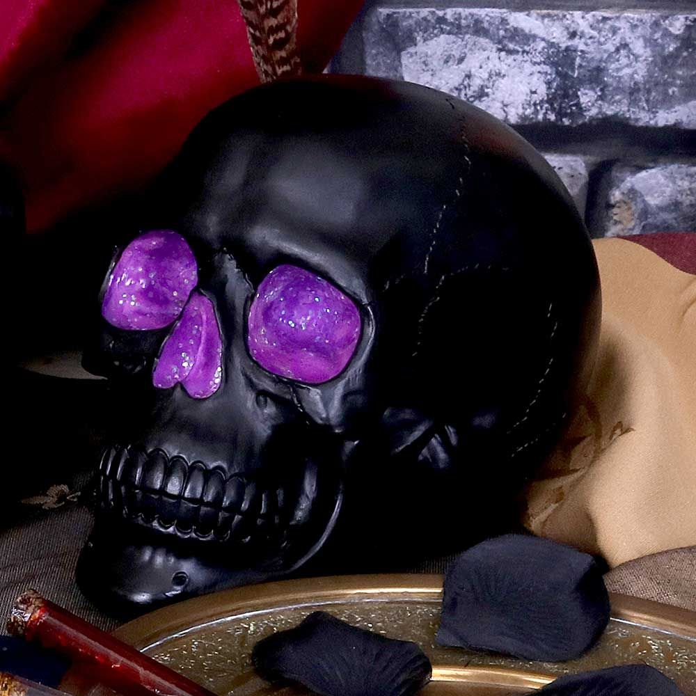 Geode Skull 17cm - flash vidéo