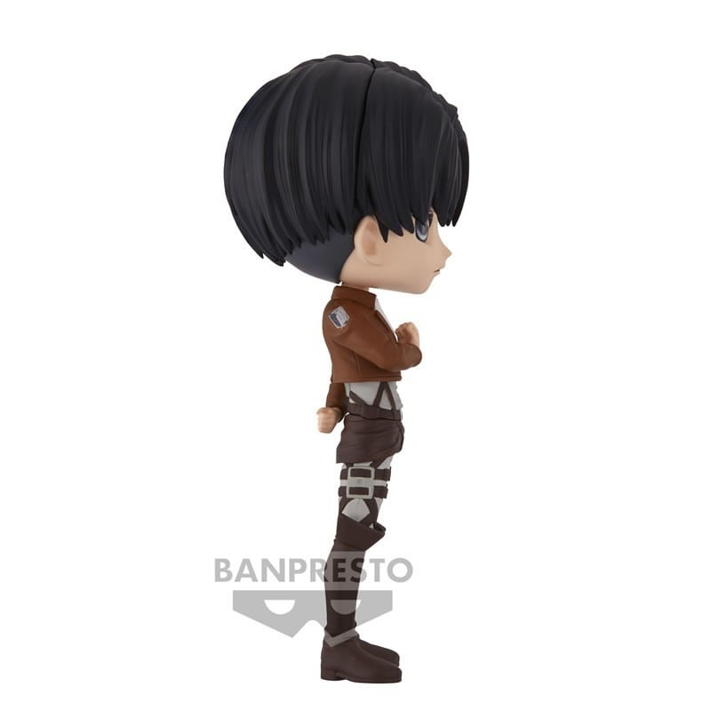 Attack on Titan Q Posket - Levi Ackerman Vol.2 (Ver.A) - Statue 14cm - flash vidéo