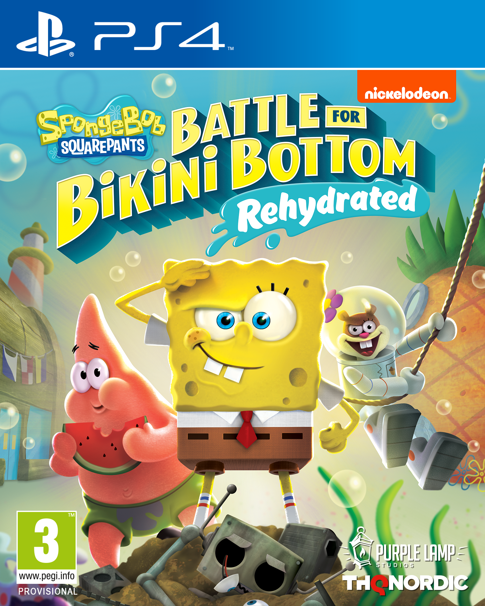 Spongebob SquarePants: Battle for Bikini Bottom - Rehydrated - flash vidéo