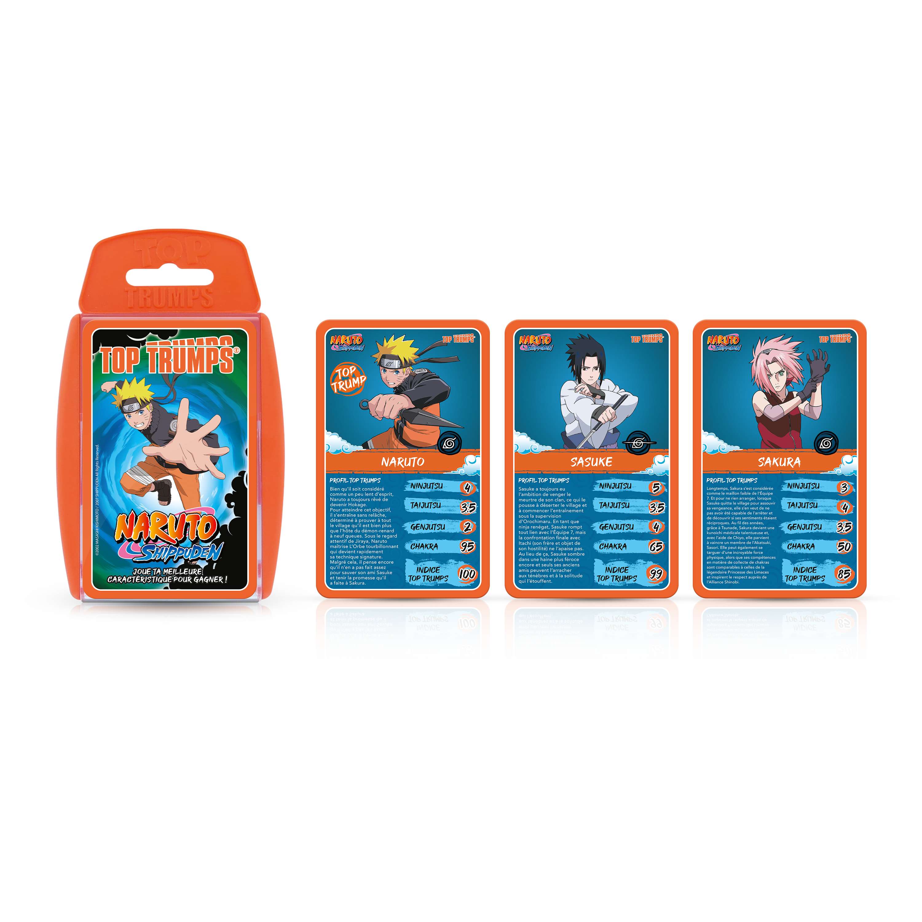 Top Trumps - Naruto - flash vidéo