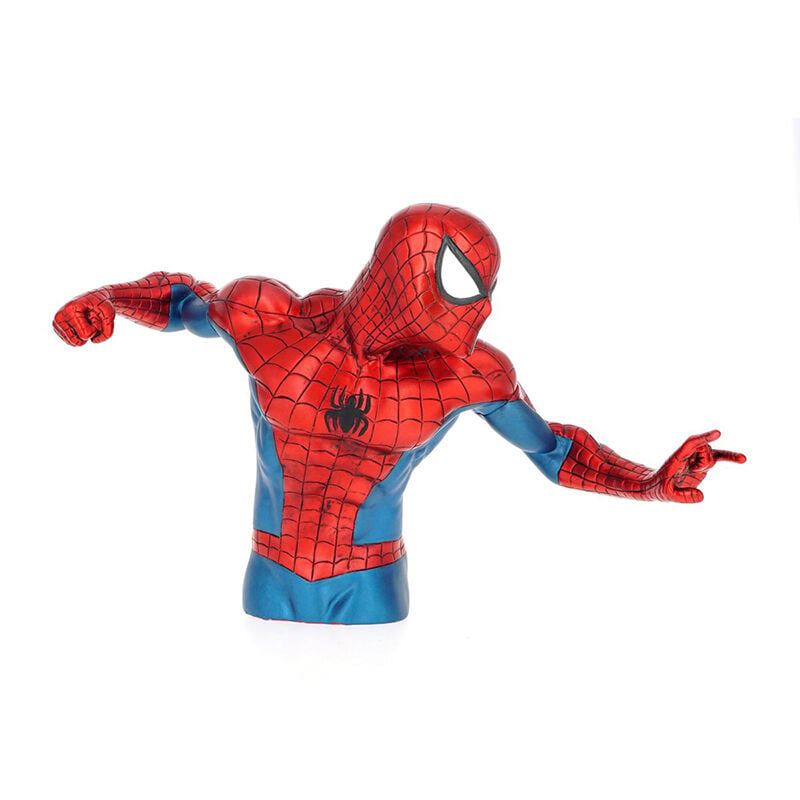 Marvel - Tirelire Buste Spider-Man PX (Metallic Ver.) 20cm - flash vidéo