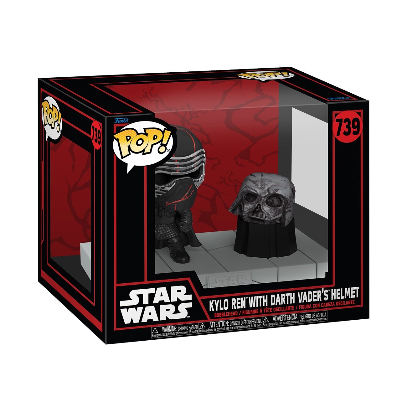 Funko Pop! Deluxe: Star Wars Dark Side - Kylo Ren - flash vidéo