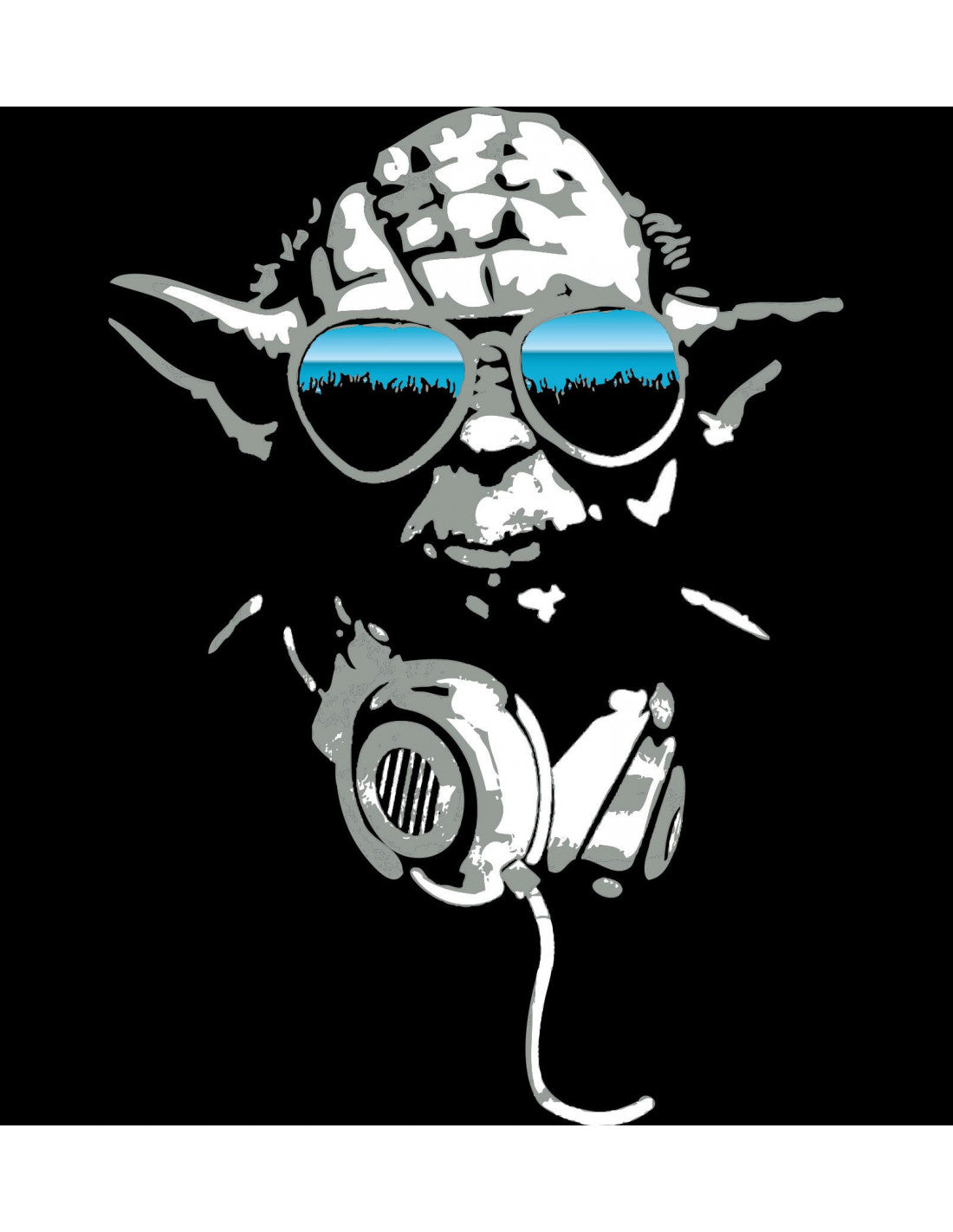 Star Wars - Yoda Black T-Shirt S - flash vidéo