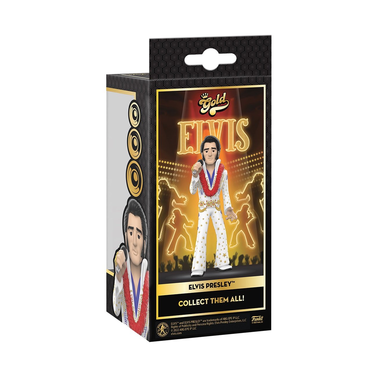Funko Vinyl Gold 5": Elvis - flash vidéo