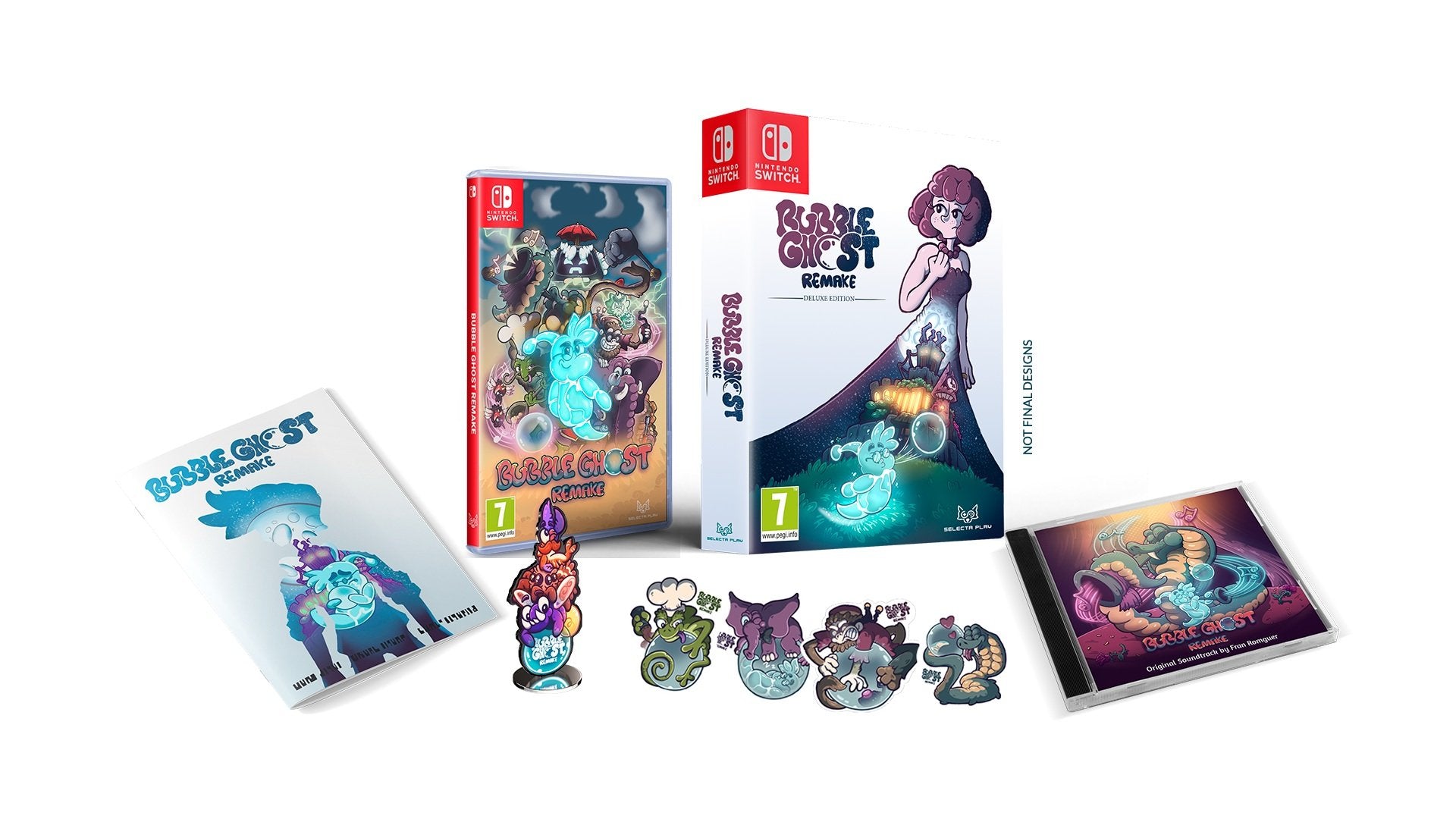 Bubble Ghost Remake - Deluxe Edition - flash vidéo