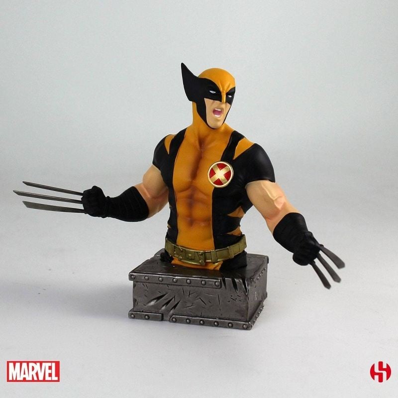 Marvel - Buste de Wolverine 24cm - flash vidéo