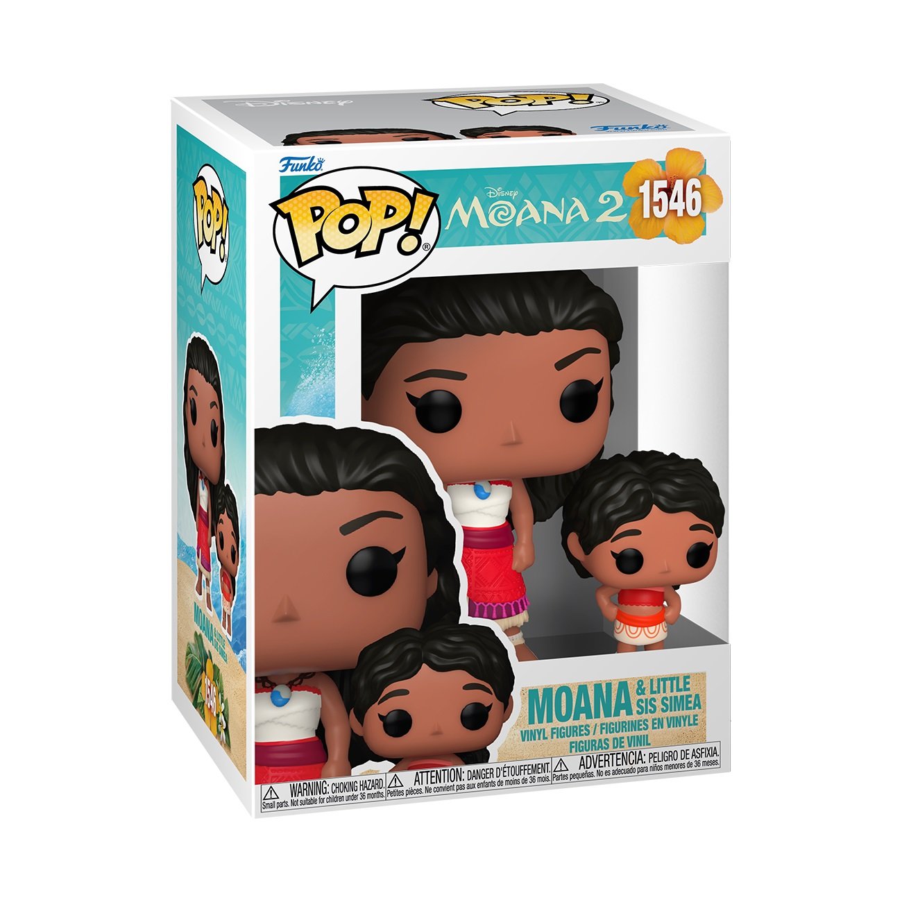 Funko Pop! Disney: Moana 2 - Moana & Simea - flash vidéo