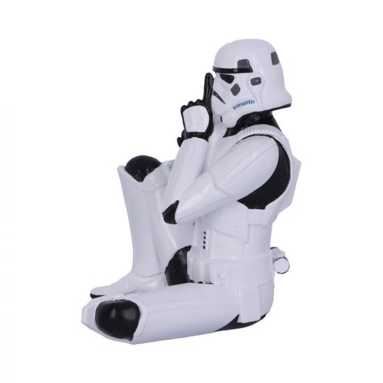 Stormtrooper Cache Bouche Figurine 10cm - flash vidéo