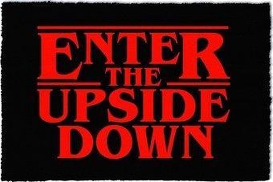 Stranger Things - Enter The Upside Down Doormat - flash vidéo