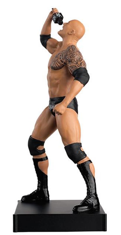 WWE - Figurine de The Rock au 1:16 - flash vidéo