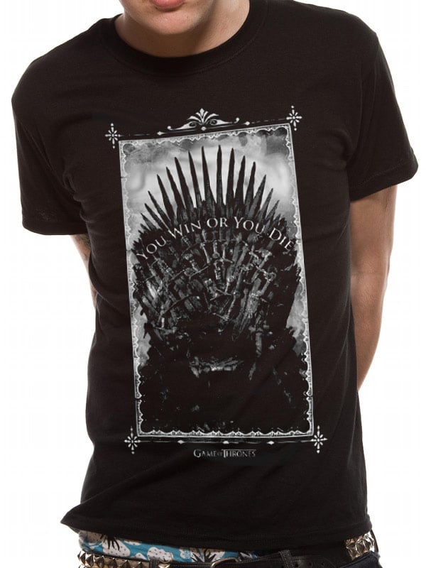 Game of Thrones - You Win or You Die T-Shirt - S - flash vidéo