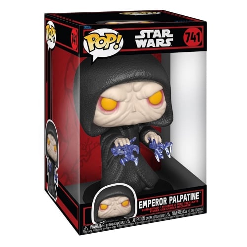 Funko Pop! Jumbo: Star Wars Dark Side - Palpatine 10" Super Sized Pop! - flash vidéo