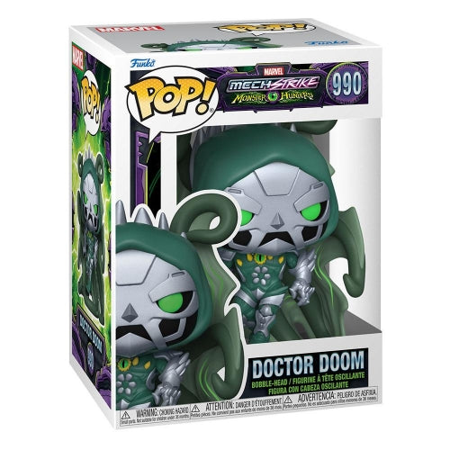 Funko Pop! Marvel Mech Strike: Monster Hunters - Doctor Doom ENG Merchandising - flash vidéo