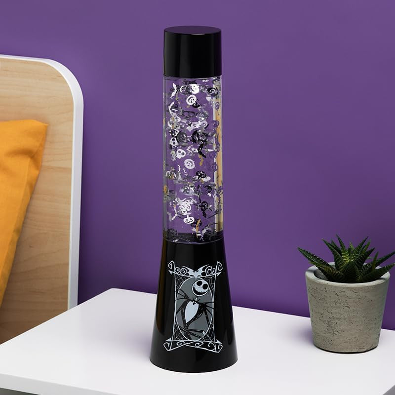 Disney - L'Étrange Noël de monsieur Jack - Lampe à lave en plastique 33cm - flash vidéo